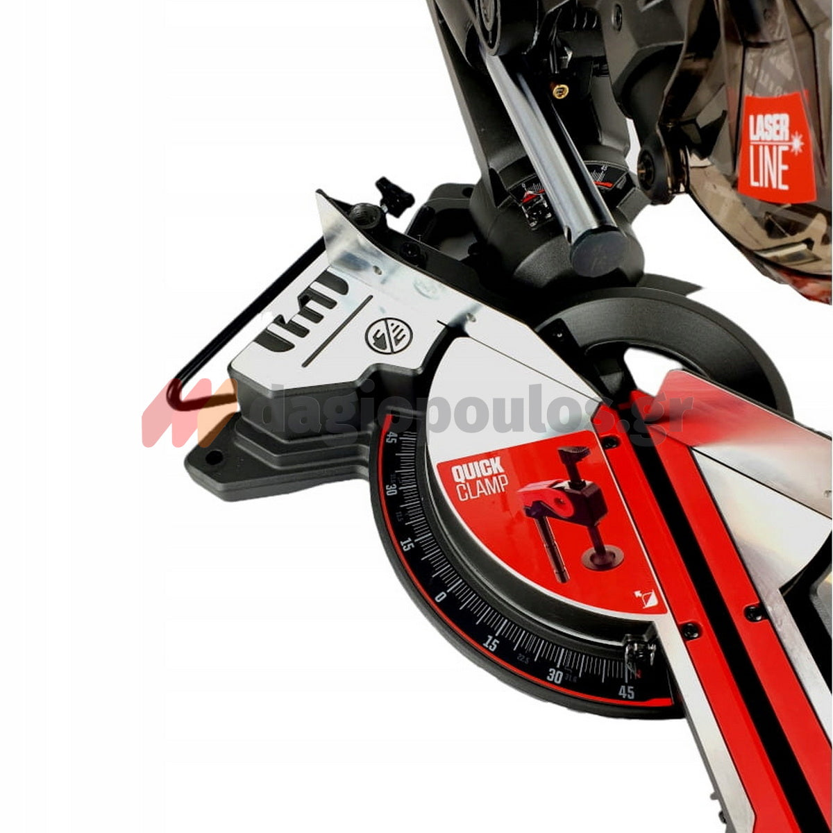 Skil 3590 CA 20V Max Φαλτσοπρίονο Radial Ξύλου Μπαταρίας 18V Li-Ion 216mm Με 2 Μπαταρίες 5.0Ah