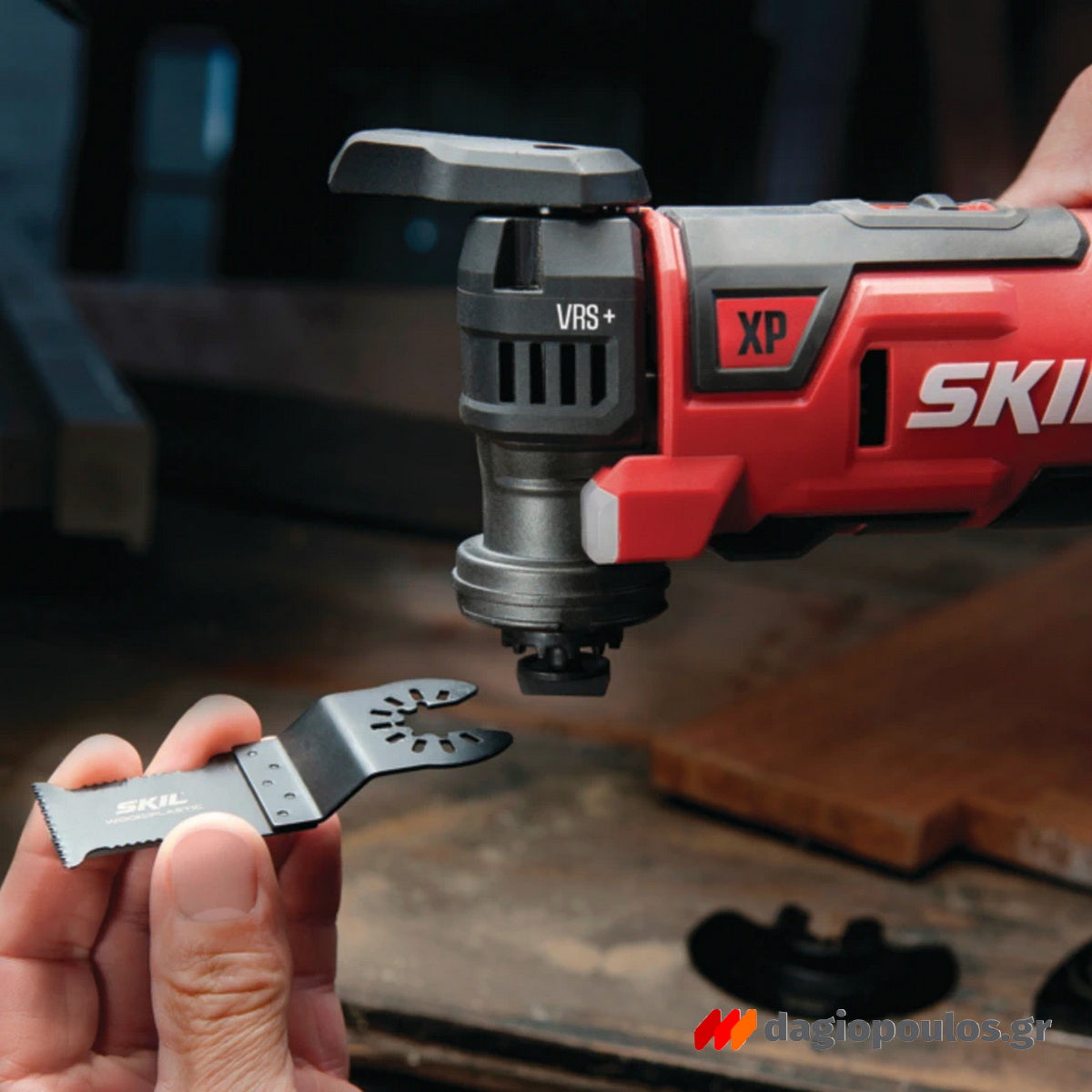 Skil 3650 CA 20V Max Brushless Πολυεργαλείο Μινι Τροχός Μπαταρίας 18V Li-Ion Με Μπαταρία 2.5Ah