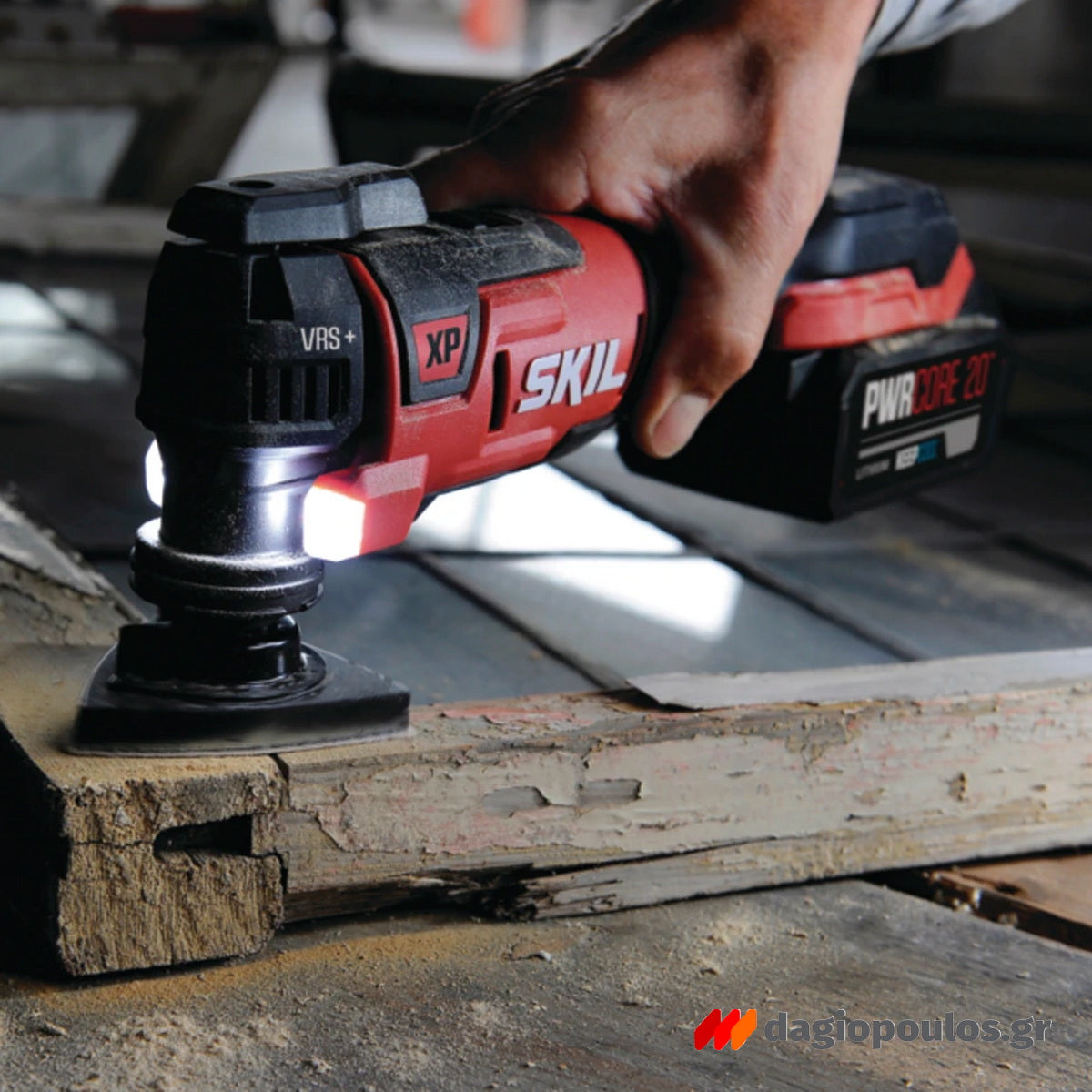 Skil 3650 CA 20V Max Brushless Πολυεργαλείο Μινι Τροχός Μπαταρίας 18V Li-Ion Με Μπαταρία 2.5Ah