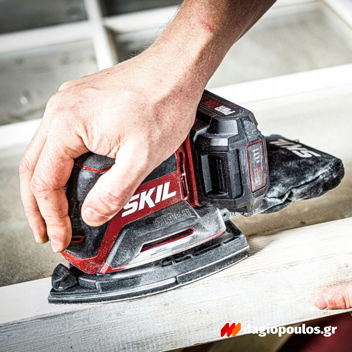 Skil 3720 CD 20V Max Brushless Πολυτριβείο Παλμικό Μπαταρίας 18V Li-Ion Με Μπαταρία 2.5Ah