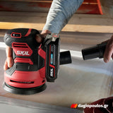 Skil 3745 CA 20V Max Έκκεντρο Περιστροφικό Τριβείο Μπαταρίας 18V Li-Ion 125mm Με Μπαταρία 2.5Ah