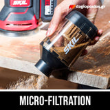 Skil 3750 FA 20V Max Brushless Έκκεντρο Περιστροφικό Τριβείο Μπαταρίας 18V Li-Ion 125mm Με Μπαταρία 2.5Ah