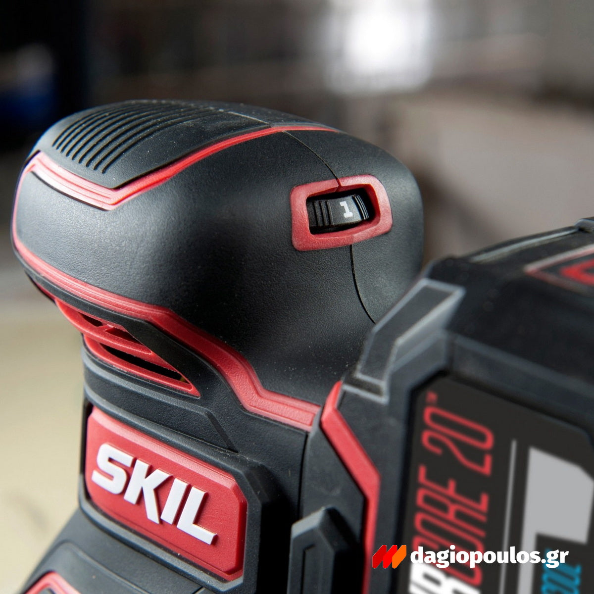 Skil 3750 FA 20V Max Brushless Έκκεντρο Περιστροφικό Τριβείο Μπαταρίας 18V Li-Ion 125mm Με Μπαταρία 2.5Ah