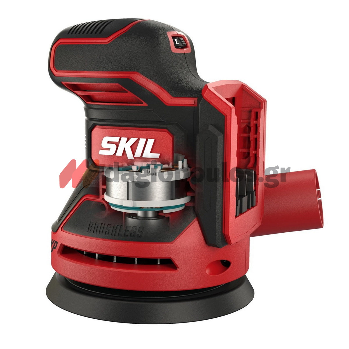 Skil 3750 FA 20V Max Brushless Έκκεντρο Περιστροφικό Τριβείο Μπαταρίας 18V Li-Ion 125mm SOLO