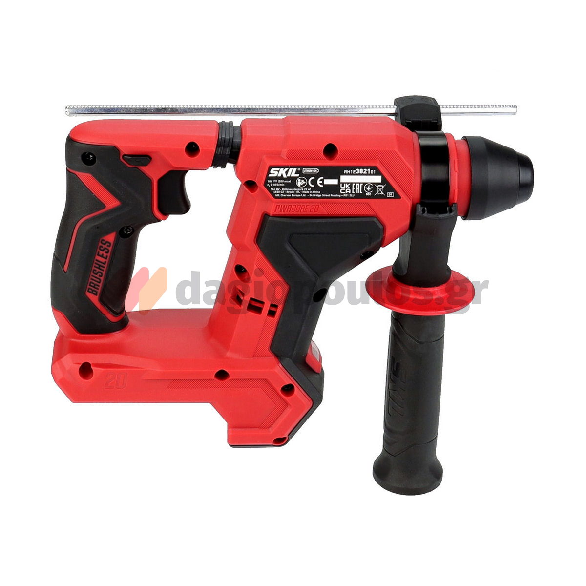 Skil 3821 CA 20V Max Brushless Πνευματικό Περιστροφικό Σκαπτικό Πιστολέτο Μπαταρίας 18V Li-Ion SOLO