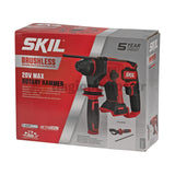 Skil 3850 CA 20V Max SDS Plus Brushless Πνευματικό Περιστροφικό Σκαπτικό Πιστολέτο 20V Li-Ion 2.0J & & 3111 AA Μπαταρία 4.0Ah Ταχυφορτιστής