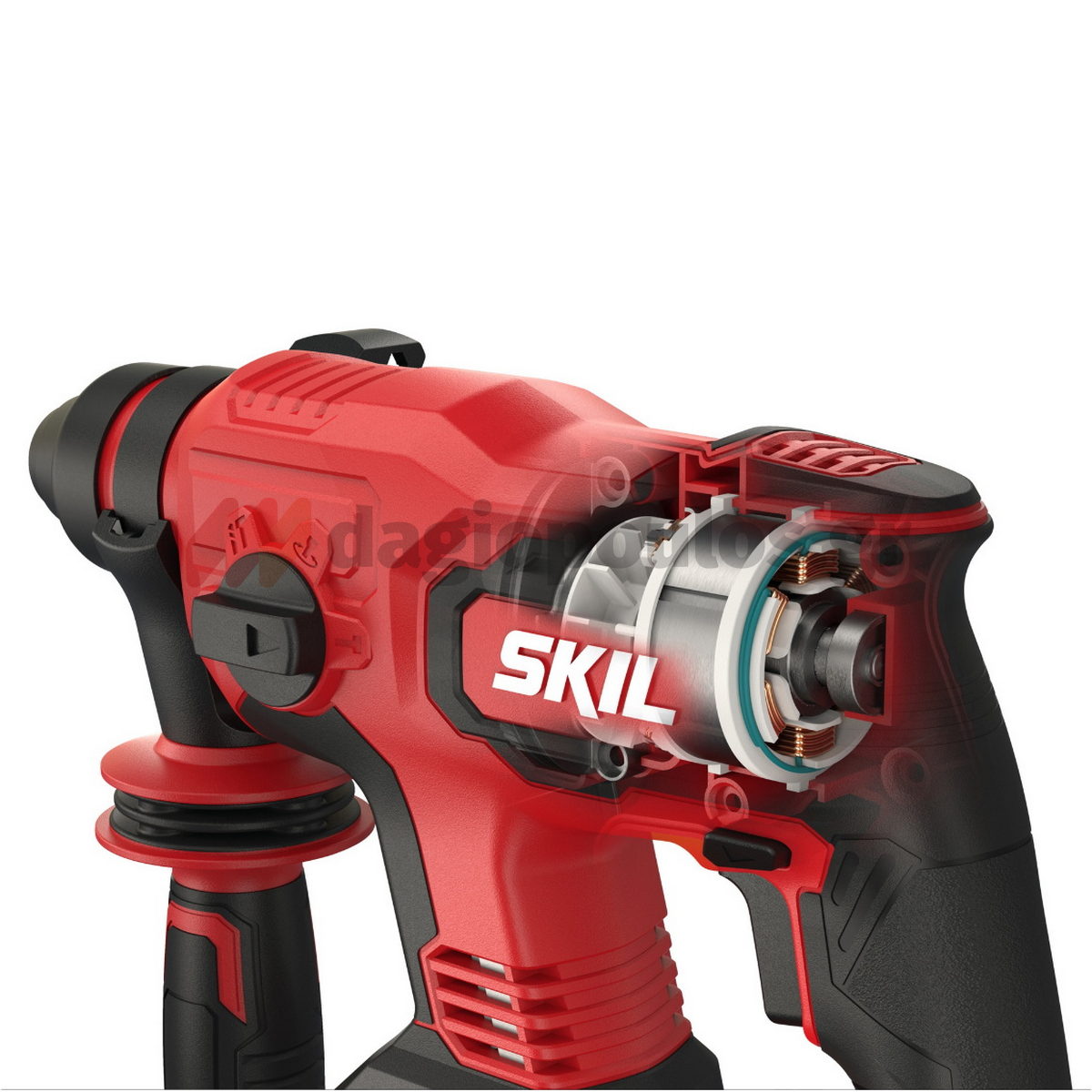 Skil 3850 CA 20V Max SDS Plus Brushless Πνευματικό Περιστροφικό Σκαπτικό Πιστολέτο 20V Li-Ion 2.0J & & 3111 AA Μπαταρία 4.0Ah Ταχυφορτιστής