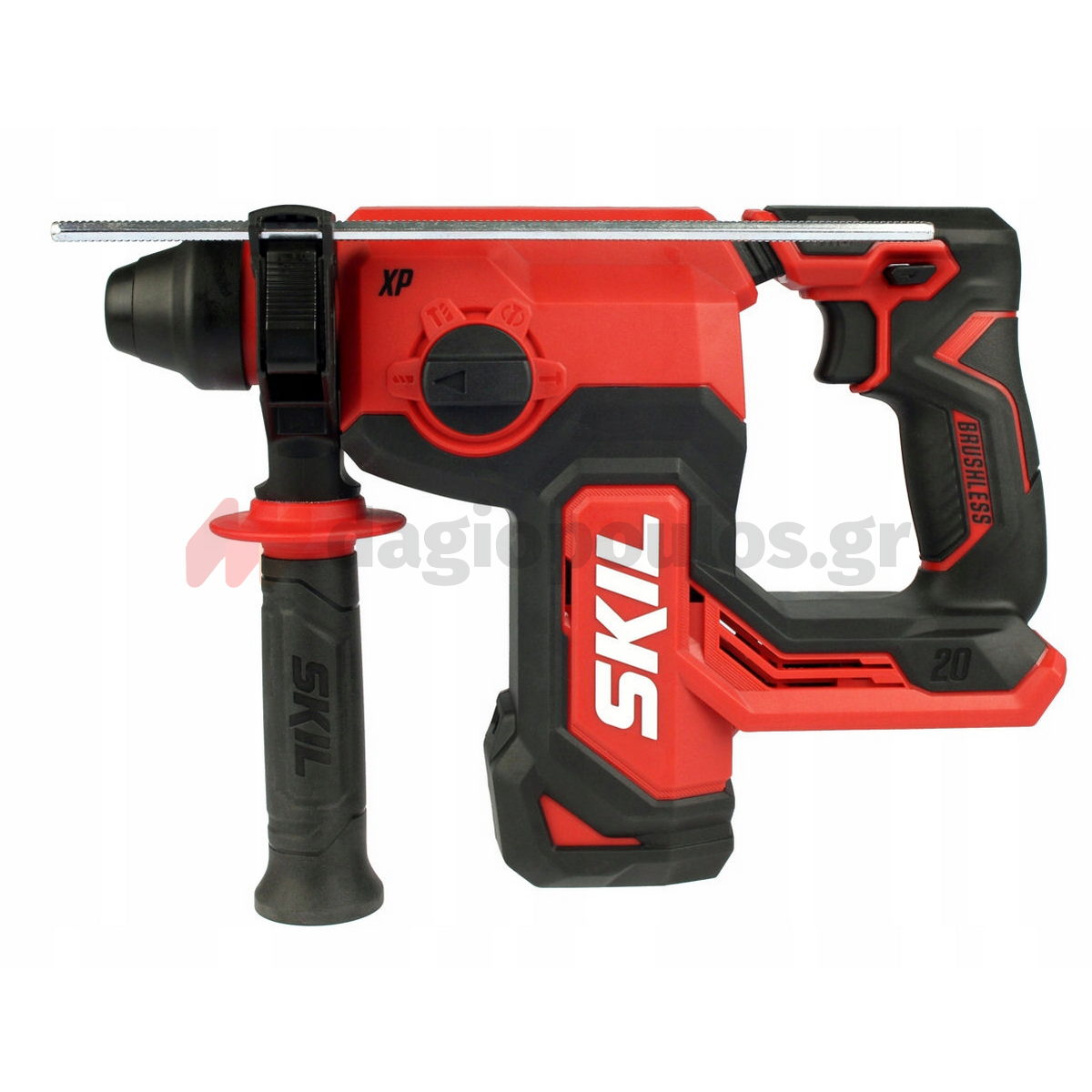 Skil 3851 CA 20V Max Brushless Περιστροφικό Πνευματικό Πιστολέτο SDS Plus 20V Li-Ion & 3111 AA Μπαταρία 4.0Ah Ταχυφορτιστής