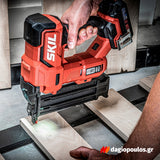 Skil 3885 CA 20V Max Brushless Καρφωτικό Μπαταρίας 18V Li-Ion Με Μπαταρία 5.0Ah