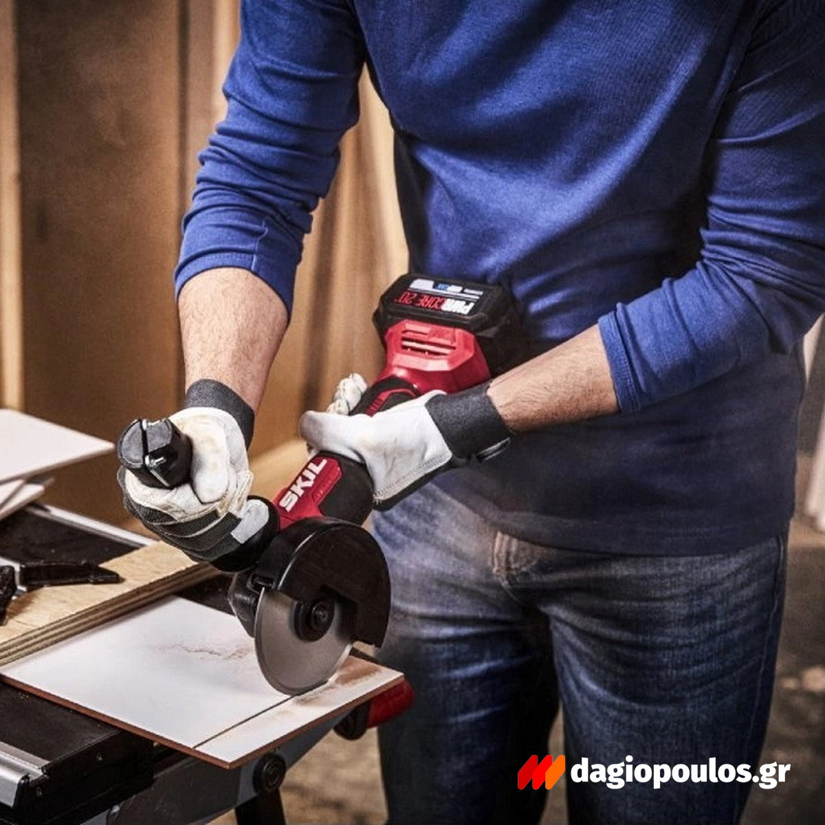 Skil 3923 CA 20V Max Brushless Γωνιακός Τροχός Μπαταρίας 18V Li-Ion 125mm SOLO