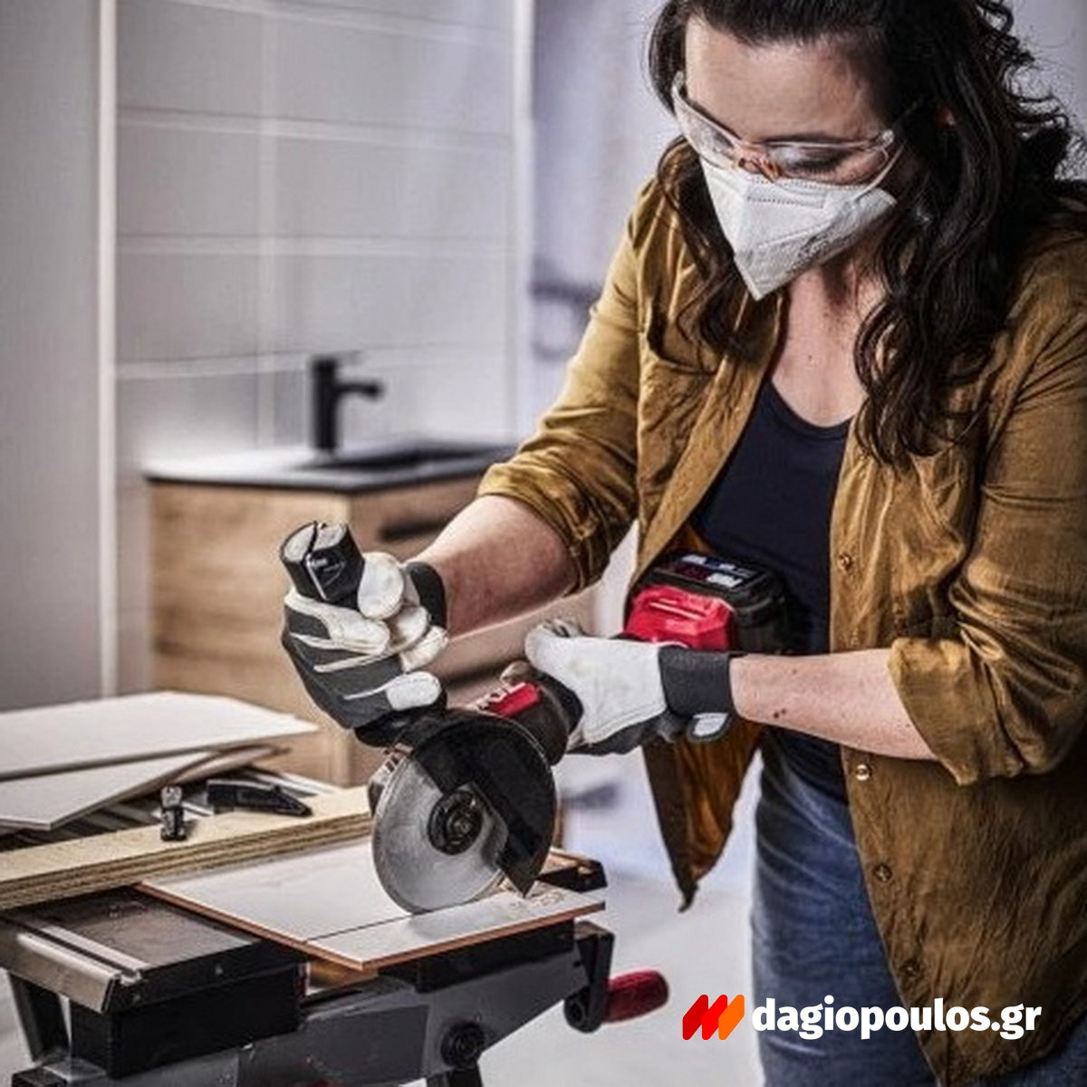 Skil 3923 CA 20V Max Brushless Γωνιακός Τροχός Μπαταρίας 18V Li-Ion 125mm SOLO