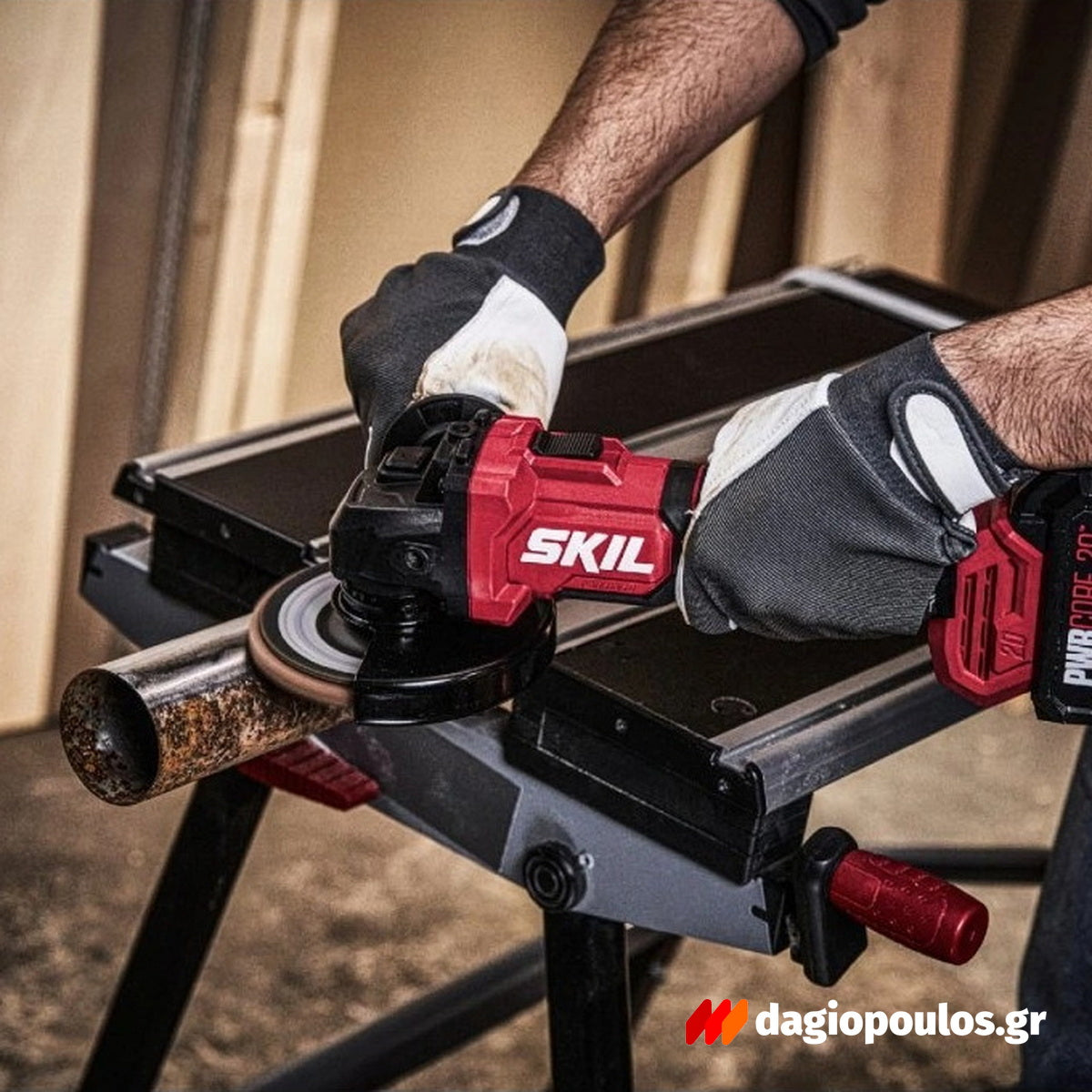 Skil 3923 CA 20V Max Brushless Γωνιακός Τροχός Μπαταρίας 18V Li-Ion 125mm SOLO