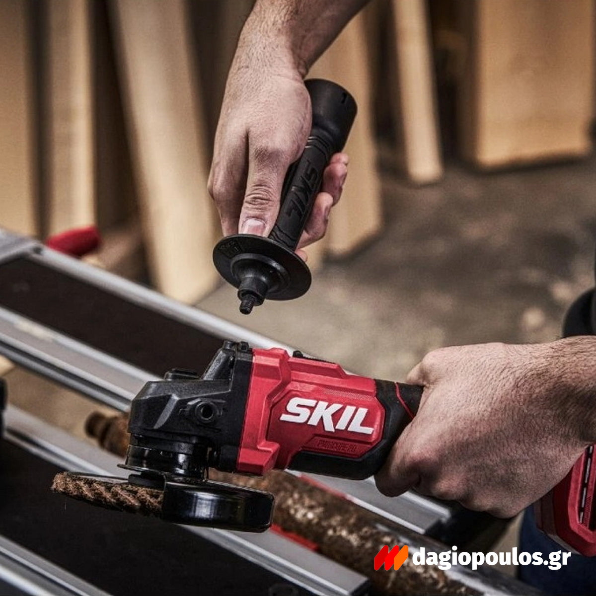 Skil 3923 CA 20V Max Brushless Γωνιακός Τροχός Μπαταρίας 18V Li-Ion 125mm SOLO