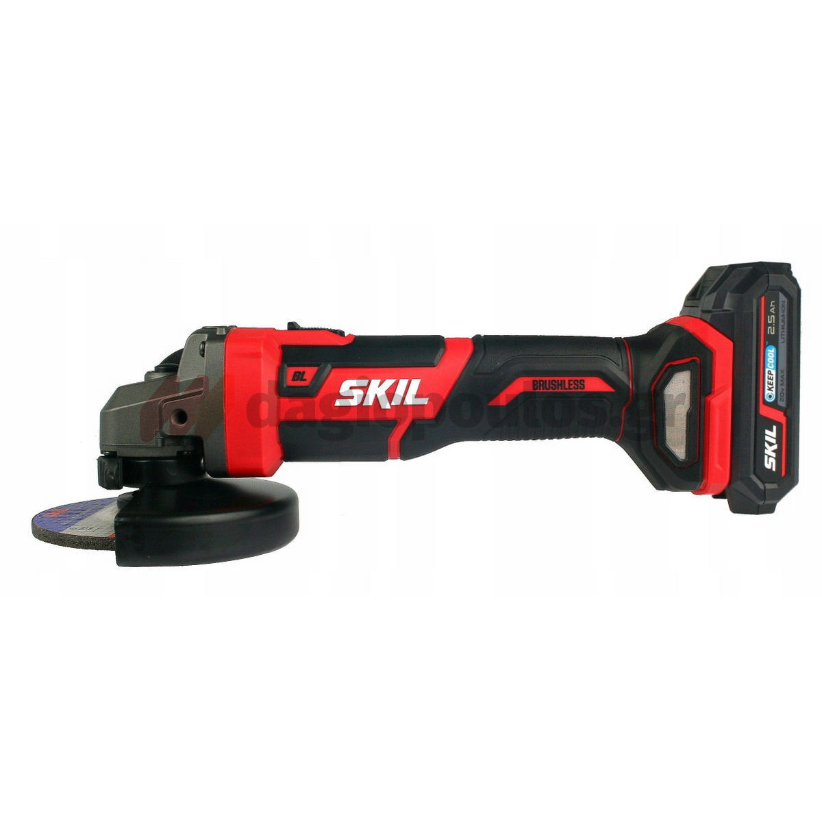 Skil 3930 CA 20V Max Brushless Γωνιακός Τροχός Μπαταρίας 18V Li-Ion 125mm Με Μπαταρία 5.0Ah