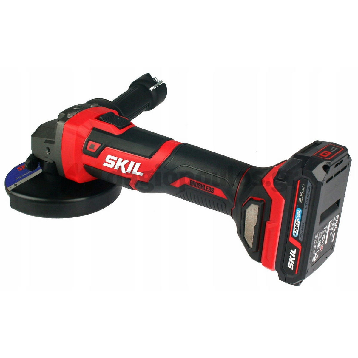 Skil 3930 CA 20V Max Brushless Γωνιακός Τροχός Μπαταρίας 18V Li-Ion 125mm Με Μπαταρία 5.0Ah