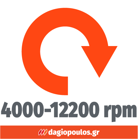 FFG AG 125/1200EC PRO 44827 Ηλεκτρικός Γωνιακός Τροχός 1200W 125mm ΡΥΘΜΙΖΟΜΕΝΟΣ