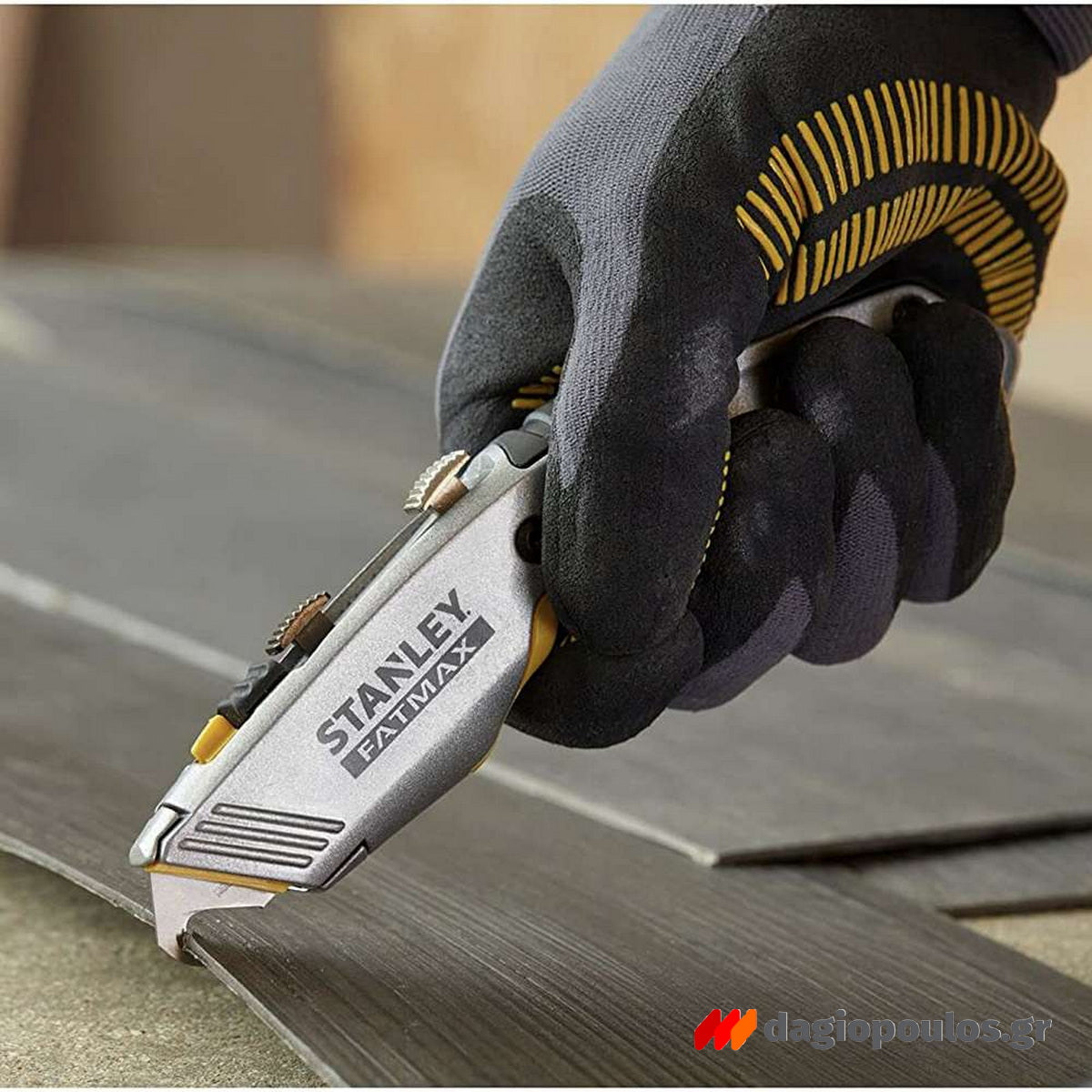 Stanley 0-10-789 Fatmax Μαχαίρι (Φαλτσέτα) Με Τραπεζοειδή Λάμα & Λάμα Γάντζου