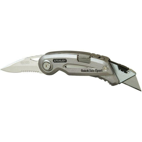 Stanley 0-10-813 Quickslide σουγιάς σπορ διπλής λάμας με γρήγορο άνοιγμα για EDC