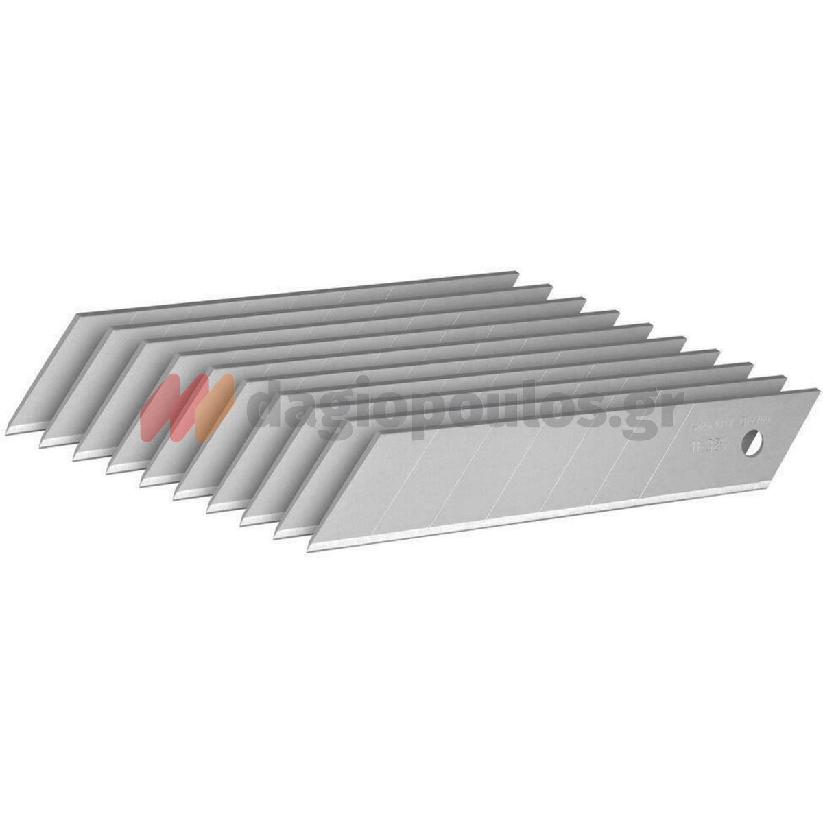 Stanley 0-11-325 Λεπίδες (Λάμες) Ανταλλακτικές 25mm Σετ 10 Τεμ