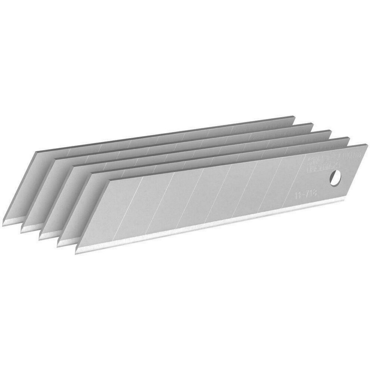 Stanley 0-11-718 Fatmax Λάμες (Λεπίδες) Ανταλλακτικές 18mm Σετ 5 Τεμ