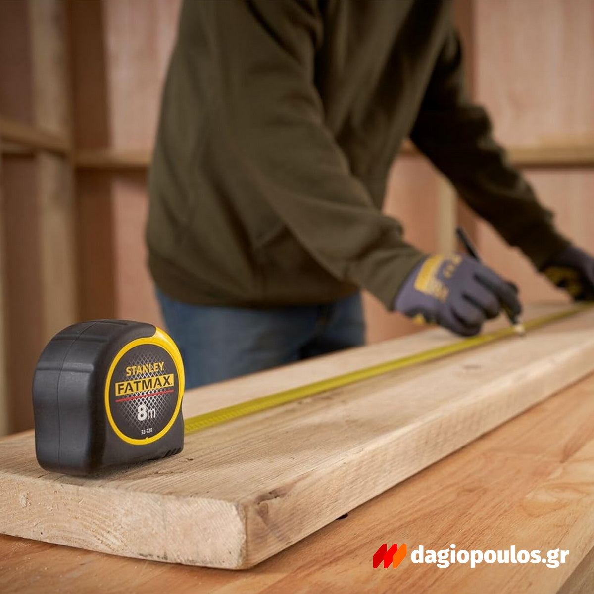 Stanley 0-33-728 Fatmax Μετροταινία 8mtr x 32mm