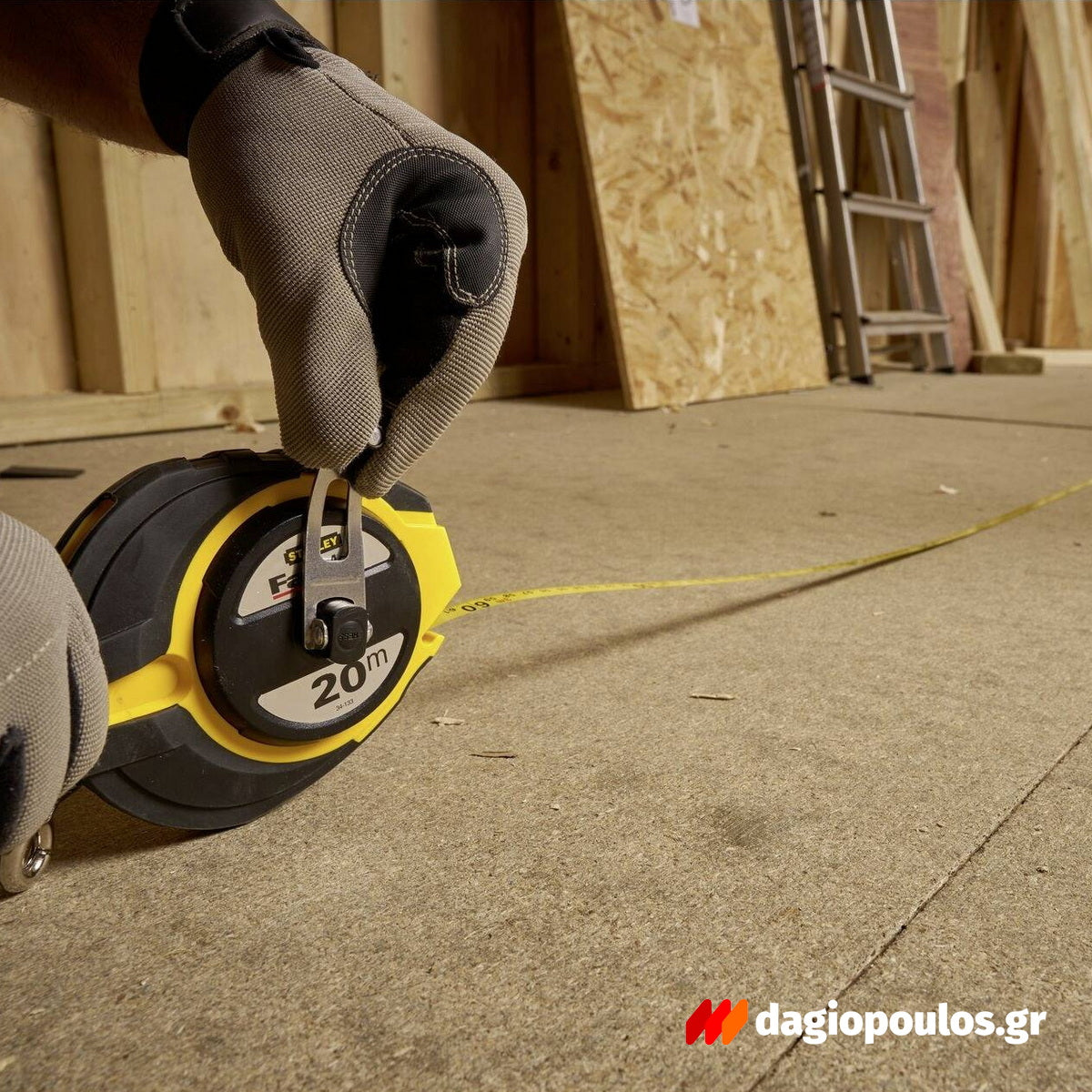 Stanley 0-34-133 Fatmax Μετροταινία Με Ταινία Από Ανοξείδωτο Ατσάλι 20 Mtr