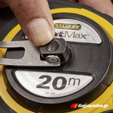 Stanley 0-34-133 Fatmax Μετροταινία Με Ταινία Από Ανοξείδωτο Ατσάλι 20 Mtr