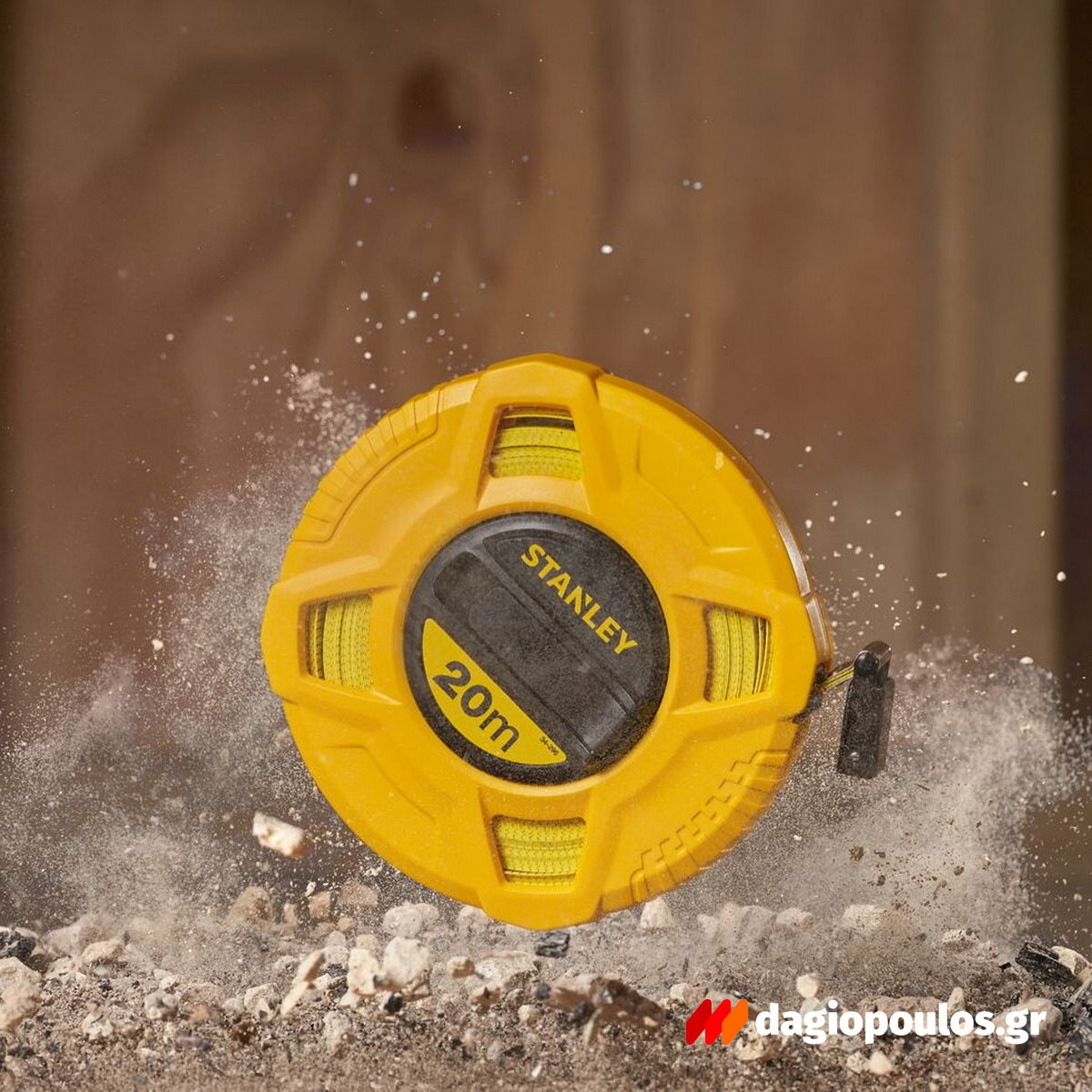 Stanley 0-34-296 Μετροταινία Κλειστού Κέλυφους Από ABS Με Ταινία Από Fiberglass 20mtr