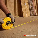 Stanley 0-34-297 Μετροταινία Κλειστού Κέλυφους Από ABS Με Ταινία Από Fiberglass 30mtr