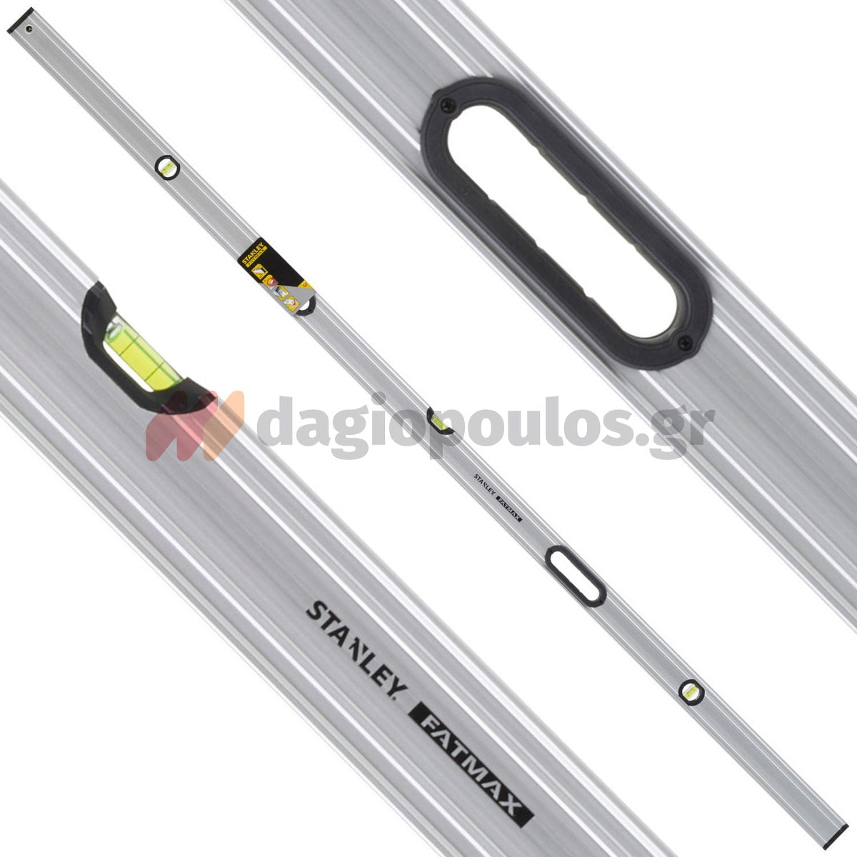 Stanley Fatmax Μαγνητικό Αλφάδι Αλουμινίου Με 3 Μάτια