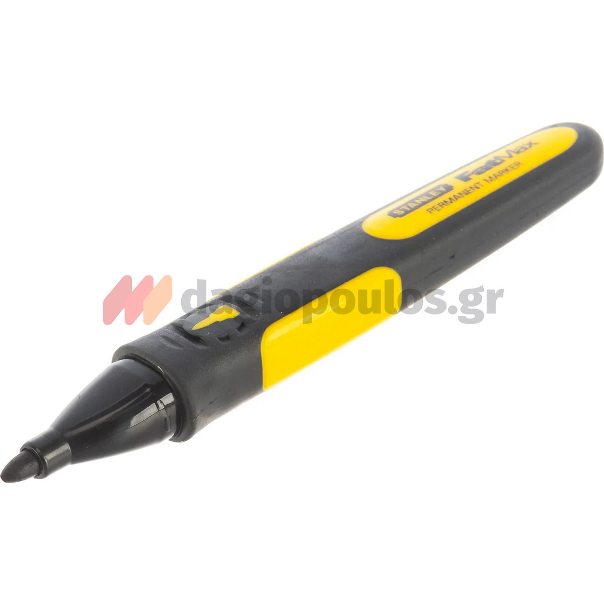 Stanley 0-47-312 FatMax Ανεξίτηλοι Μαρκαδόροι Μαρκαρίσματος & Σημαδέματος Λεπτής Μύτης Μαύροι Σετ 2 Τεμ