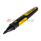 Stanley 0-47-312 FatMax Ανεξίτηλοι Μαρκαδόροι Μαρκαρίσματος & Σημαδέματος Λεπτής Μύτης Μαύροι Σετ 2 Τεμ