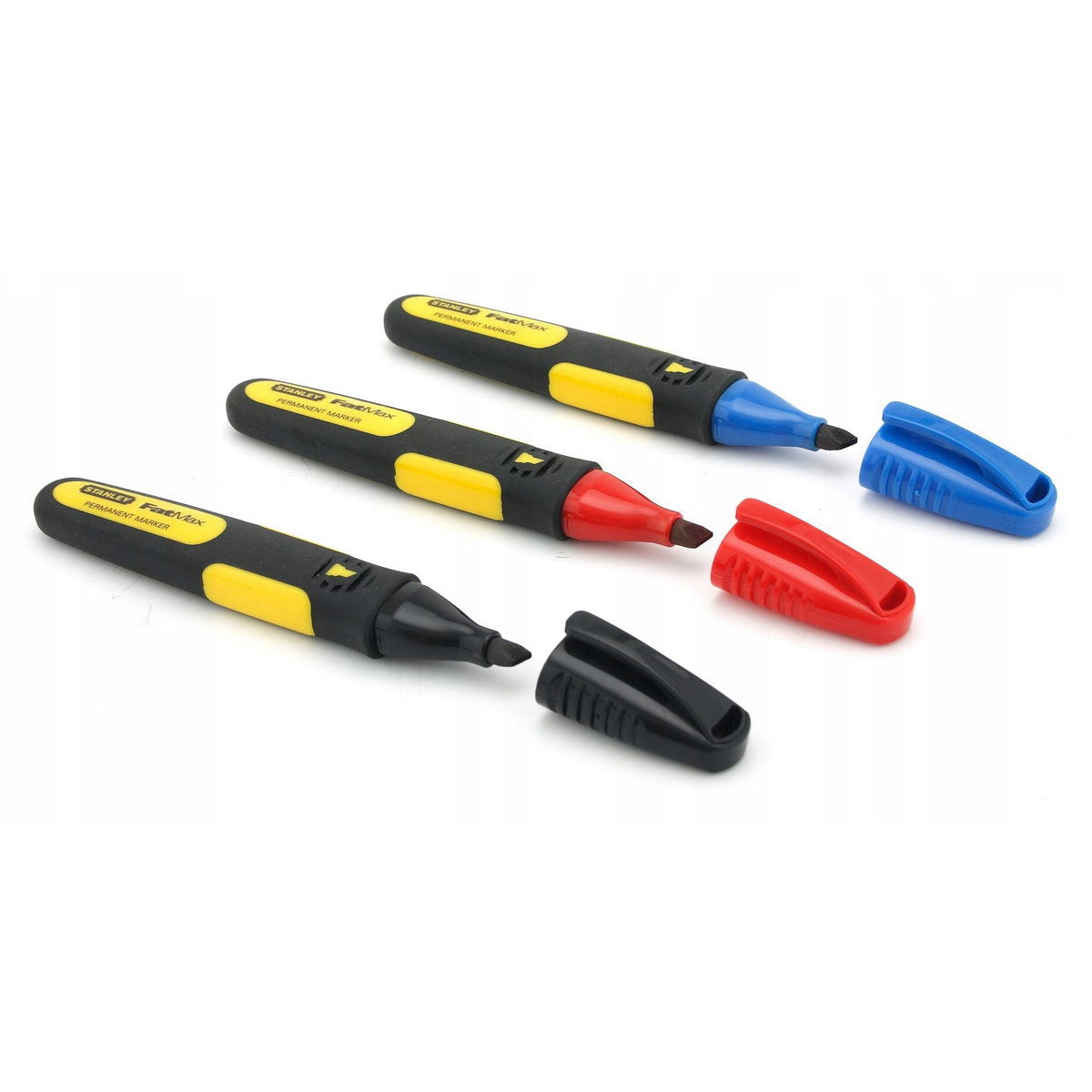 Stanley 0-47-315 FatMax Ανεξίτηλοι Μαρκαδόροι Μαρκαρίσματος & Σημαδέματος Σετ 3 Τεμ