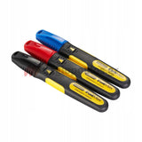 Stanley 0-47-315 FatMax Ανεξίτηλοι Μαρκαδόροι Μαρκαρίσματος & Σημαδέματος Σετ 3 Τεμ
