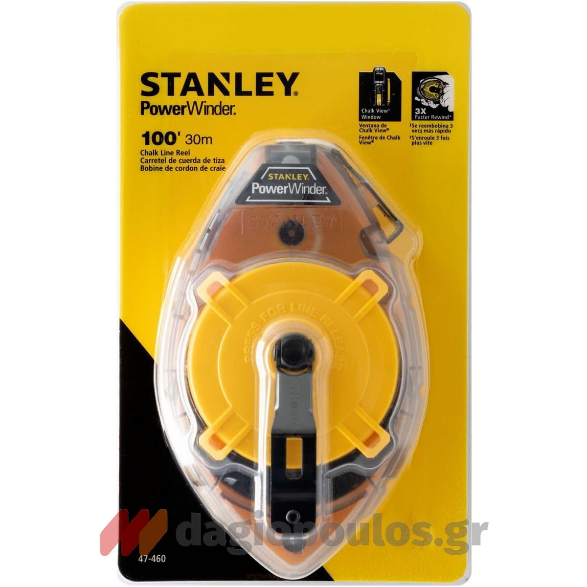 Stanley 0-47-460 Νήμα Στάθμης - Ράμα 30mtr