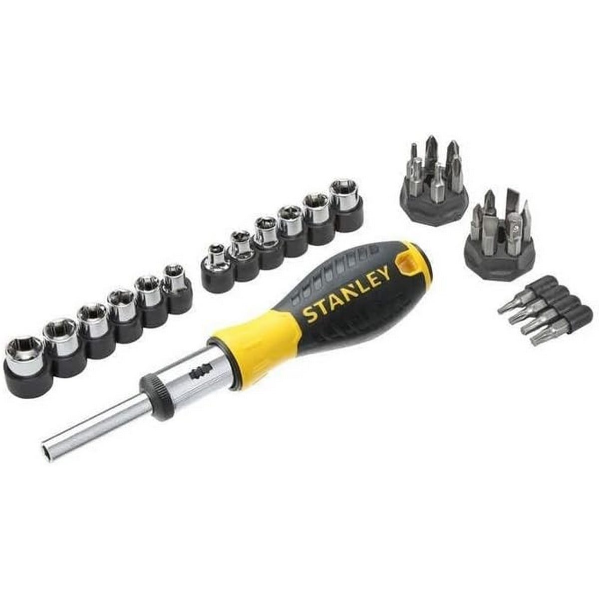 Stanley 0-54-925 Κατσαβίδι Καστάνιας Με Καρυδάκια & Μύτες Σετ 29 Τεμ