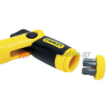 Stanley 0-63-022 Συλλογή Κατσαβίδι Καστάνιας Με Μύτες Σε Κασσετίνα Σετ 22 Τεμ