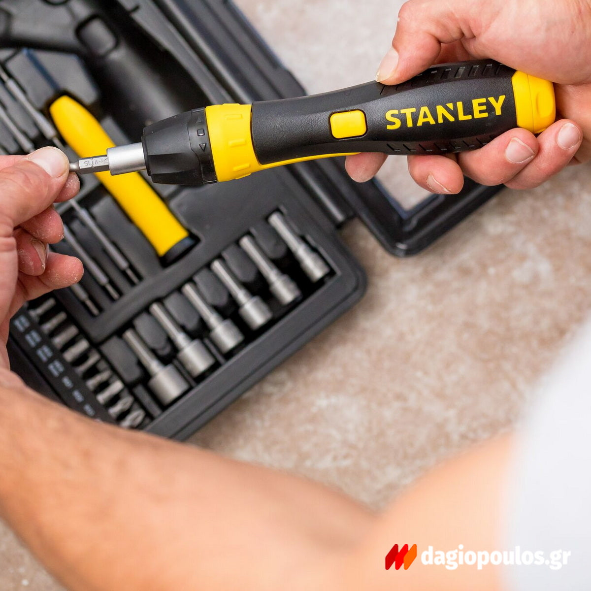 Stanley 0-63-038 Συλλογή Κατσαβίδια - Μύτες Σε Κασετίνα Σετ 38 Τεμ