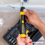 Stanley 0-63-038 Συλλογή Κατσαβίδια - Μύτες Σε Κασετίνα Σετ 38 Τεμ