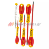 Stanley 0-65-441 Fatmax Συλλογή Κατσαβίδια Ηλεκτρολόγων Με Μόνωση VDE 1000V Σετ 6 Τεμ