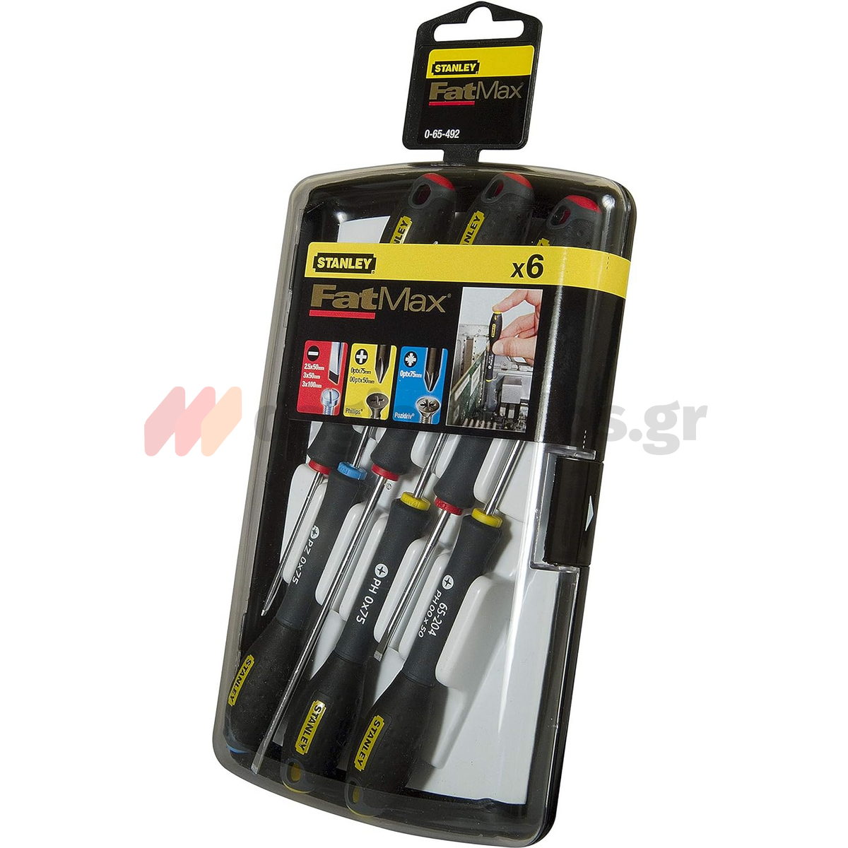 Stanley 0-65-492 Συλλογή Κατσαβίδια Ακριβείας Σετ 6 Τεμ
