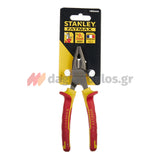 Stanley 0-84-000 MaxSteel Πένσα Καλωδίων Ηλεκτρολόγου Με Μόνωση VDE 1000V 160mm