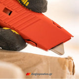 Stanley 1-10-189 Μαχαίρι Κόφτης Μοκέτας (Φαλτσέτα) Με Ασφάλεια Και Επαναφερόμενη Λάμα