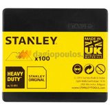 Stanley 1-11-921 1992 Fatmax Λεπίδες (Λάμες) Ανταλλακτικές Τραπεζοειδείς Σετ 100 Τεμ