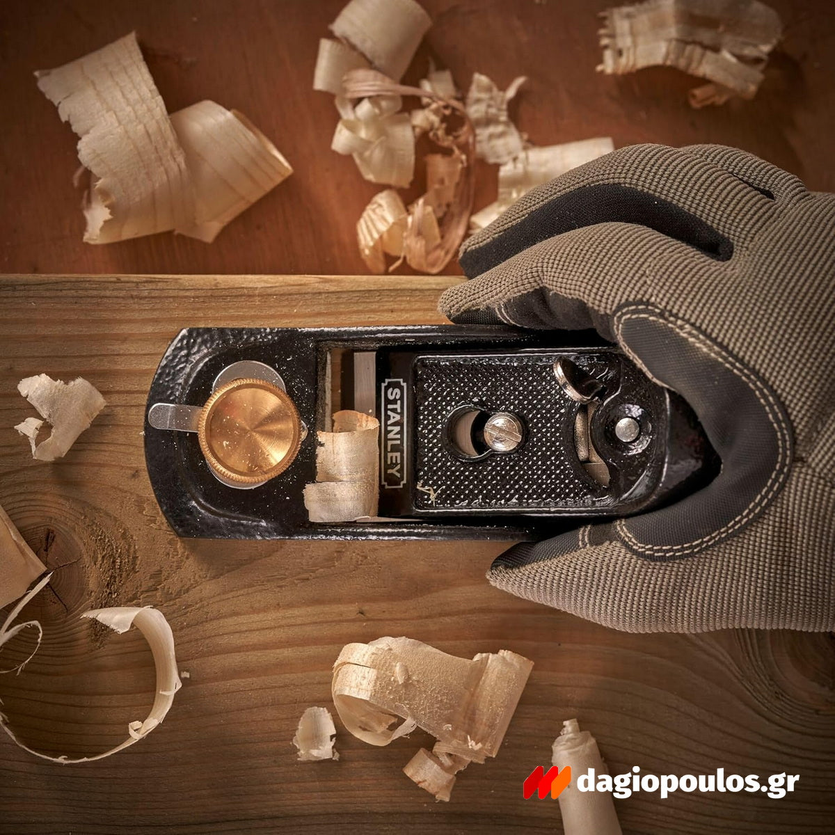 Stanley 1-12-020 Bailey Ροκάνι Χούφτας Πλήρως Ρυθμιζόμενο 160mm/40mm