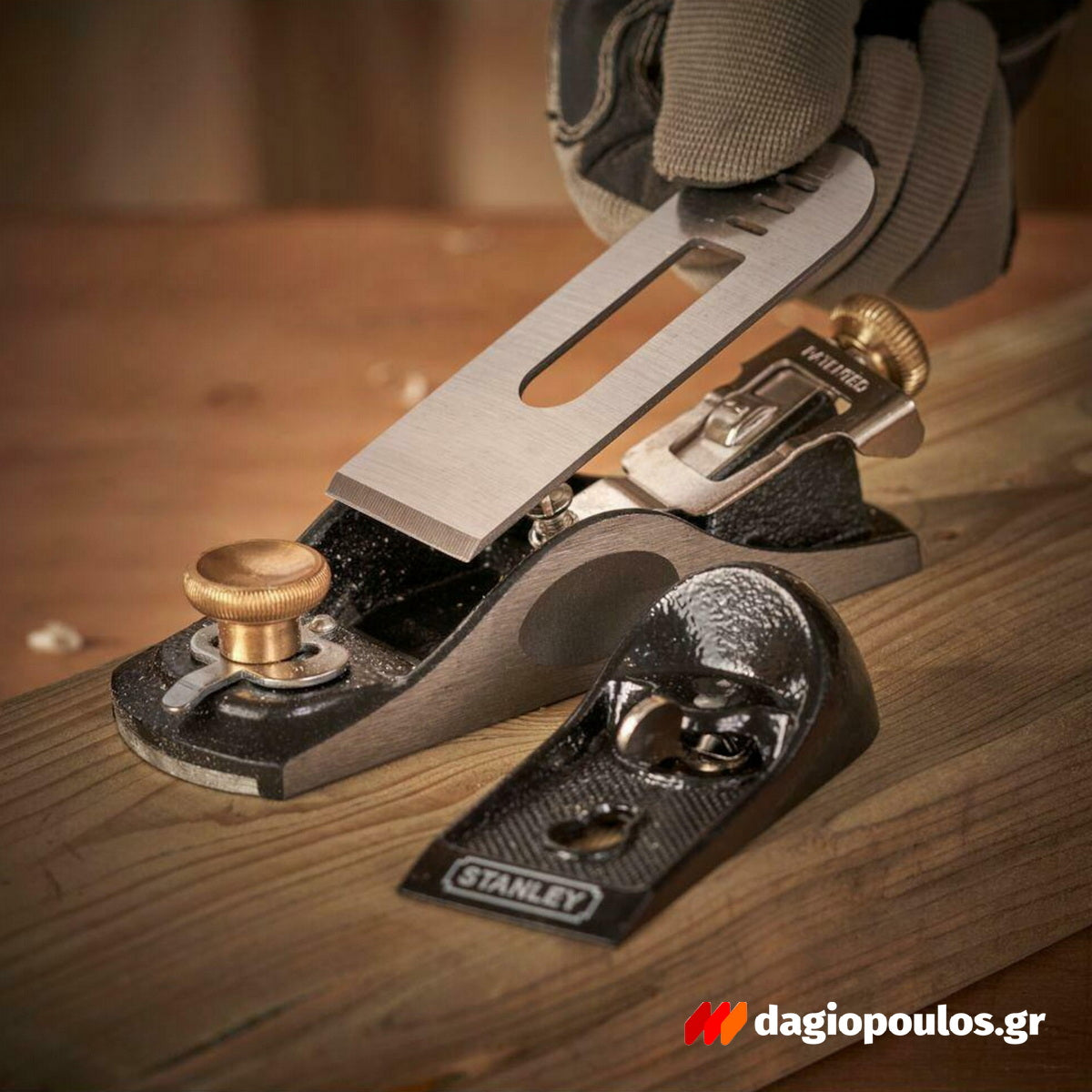 Stanley 1-12-020 Bailey Ροκάνι Χούφτας Πλήρως Ρυθμιζόμενο 160mm/40mm