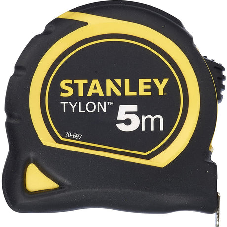 stanley 1-30-697 tylon μετροταινία 5m 19mm επαγγελματική με ακρίβεια class II και tru zero άγκιστρο

