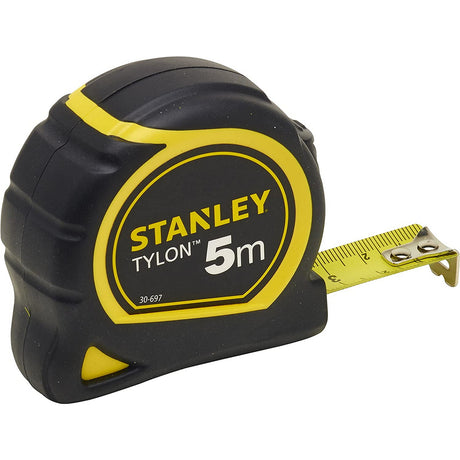 μετροταινία stanley 1-30-697 tylon εργαλείο μέτρησης με ματ κλίμακα και slide lock κλείδωμα

