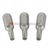 Stanley Επαγγελματικές Μύτες Torx Εξάγωνης Υποδοχής 1/4" Σετ 25 Τεμ