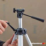 Stanley 1-77-201 Τρίποδο Αλουμινίου Στερέωσης Αλφαδιών Laser & Άλλων Οργάνων Μέτρησης